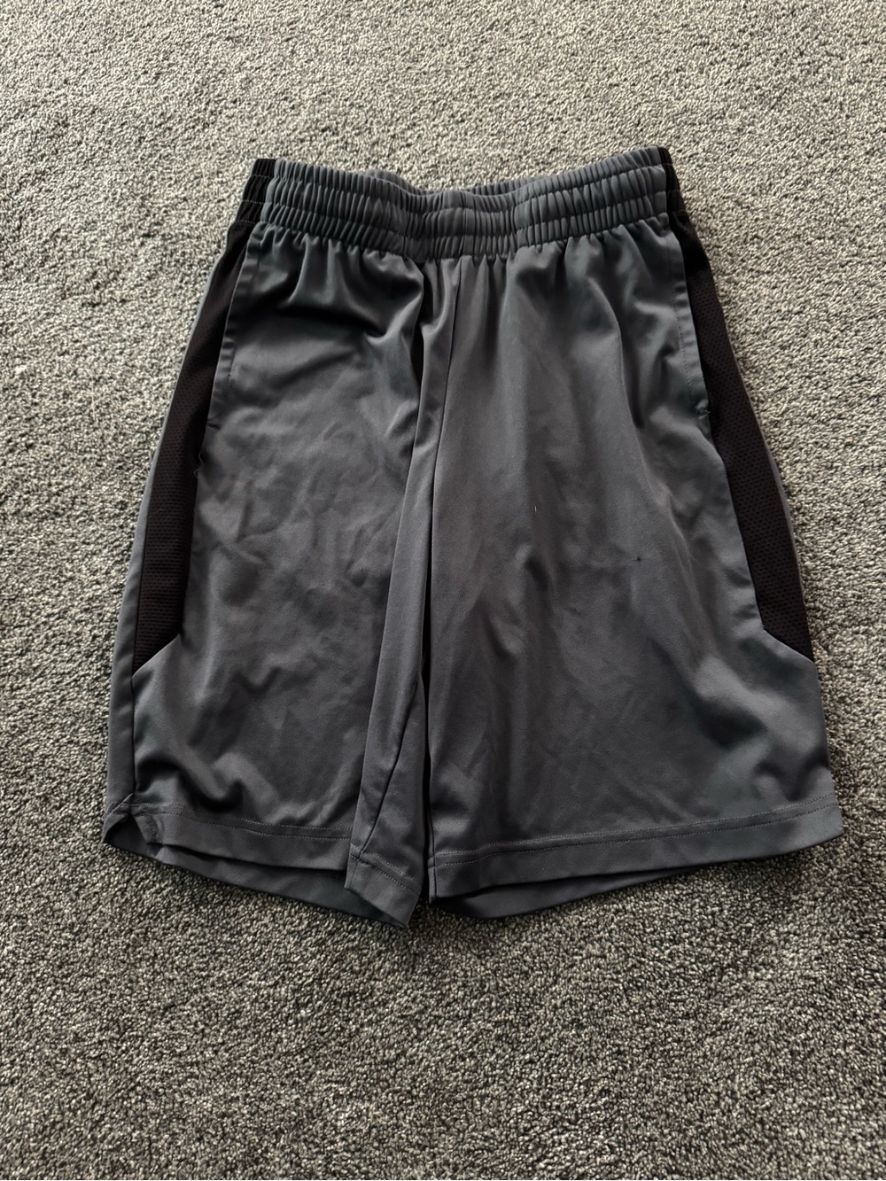 Men's Tek Gear Athletic Dark Gray Performance Shorts